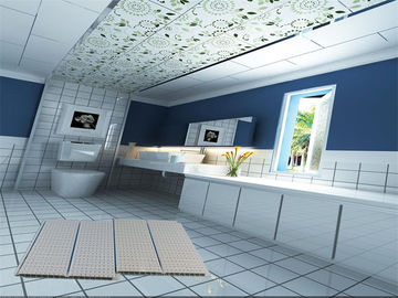 सजा बाथरूम में शावर बोर्ड के लिए पीवीसी / प्लास्टिक मधुकोश पैनलों