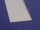 सफेद पॉलिश परमवीर चक्र छत पैनल सज्जात्मक रेखा के साथ, सजावट कक्ष परमवीर चक्र छत बोर्ड