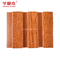 लकड़ी के अनाज दीवार पैनल पीवीसी आंतरिक सजावट डब्ल्यूपीसी फैक्टरी लकड़ी बिक्री पनरोक क्लासिक लाल मूड