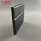 काला पीवीसी स्कर्टिंग बोर्ड 150 मिमी पीवीसी बेसबोर्ड इनडोर सजावट