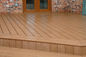 गेराज फर्श के लिए पूरी तरह से पुन: प्रयोज्य डब्ल्यूपीसी समग्र छत लकड़ी