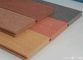 बाहरी लकड़ी 140 * 25 मिमी के लिए रंगीन लकड़ी प्लास्टिक समग्र डब्ल्यूपीसी अलंकार फर्श