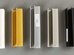 कोने की स्लैटवॉल मोल्डिंग के लिए पीवीसी योजक