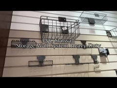 अनुकूलित फिक्स्चर स्लेट वॉल पैनल ग्रे पीवीसी गैरेज पैनल इनडोर