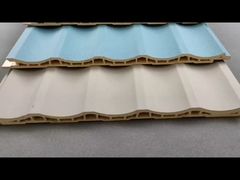 इनडोर सजावट ग्रे वॉल पैनल डब्ल्यूपीसी वुड प्लास्टिक कंपोजिट टिकाऊ सामग्री