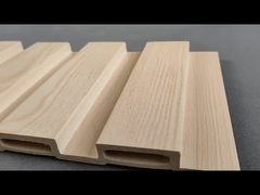 डब्ल्यूपीसी वॉल पैनल को-एक्सट्रूज़न वुड प्लास्टिक कम्पोजिट वॉल पैनल स्थापित करना आसान है