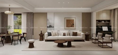 के बारे में नवीनतम कंपनी समाचार 2026 High-end Living Room Wall Renovation Trend | Huaxiajie WPC & PVC Wall Panel Solution