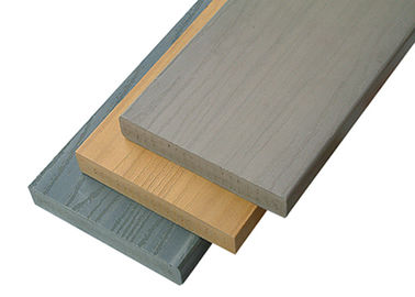 25 मिमी मोटाई गार्डन आउटडोर कम्पोजिट डेक बोर्ड / लकड़ी का फर्श