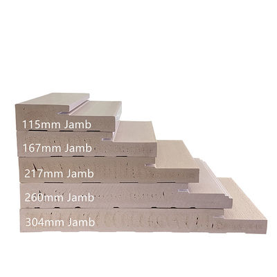 अच्छा दाम वाटरप्रूफ डब्ल्यूपीसी डोर फ्रेम 4 9/16 और 6 9/16 वुड सॉलिड टाइप ग्रेन टेक्सचर: ऑनलाइन