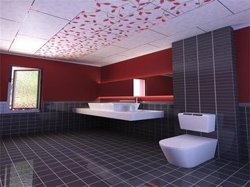 अच्छा दाम UPVC टुकड़े टुकड़े छत शबाना इंटरलाकिंग स्वनिर्धारित परमवीर चक्र छत पैनलों ऑनलाइन