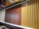 पनरोक UPVC विनील वॉल क्लैडिंग लकड़ी प्लास्टिक कम्पोजिट दीवार पैनल
