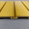 फांसी के लिए फायर प्रूफ पीवीसी स्लेटवॉल लकड़ी का रंग 12 इंच 4 फीट या 8 फीट प्रदर्शित करता है