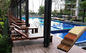 60% पीवीसी पाउडर और 30% लकड़ी पाउडर डब्ल्यूपीसी समग्र डेक स्विमिंग पूल फर्श