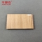 सपाट चिकनी लकड़ी प्लास्टिक मिश्रित दीवार पैनल स्थापित करना आसान
