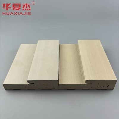 थोक wpc 4-9/16' दरवाजे का चौड़ाई wpc दरवाजे का फ्रेम woodgrain pattern wpc molding for building decoration