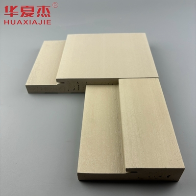 थोक wpc 4-9/16' दरवाजे का चौड़ाई wpc दरवाजे का फ्रेम woodgrain pattern wpc molding for building decoration