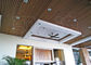कार्यालय / होटल के लिए निलंबित लकड़ी प्लास्टिक मिश्रित छत पैनलों