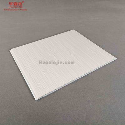 अच्छा दाम सजावट के लिए Huaxiajie PVC सीलिंग पैनल ध्वनि इन्सुलेशन डैम्पप्रूफ ऑनलाइन