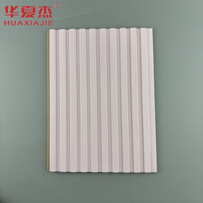 अच्छा दाम Laminated WPC Wall Panel Wpc Fluted Panel For Indoor Wall Decoration ऑनलाइन