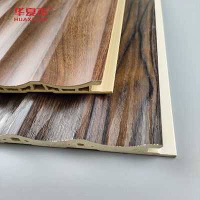 अच्छा दाम Factory Direct Sales Wooden Grain Fluted WPC Wall Panel | Home Indoor Decoration Material（ ऑनलाइन