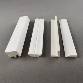 अच्छा दाम सजावटी ठोस डब्ल्यूपीसी दरवाजा फ्रेम ट्रिम मोल्डिंग / पीवीसी Extruded प्रोफाइल निविड़ अंधकार ऑनलाइन