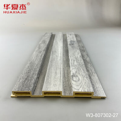 गुणवत्ता Moisture-Proof WPC Fluted Wall Panel with Customizable Length and Elegant Fluted Design कारखाना